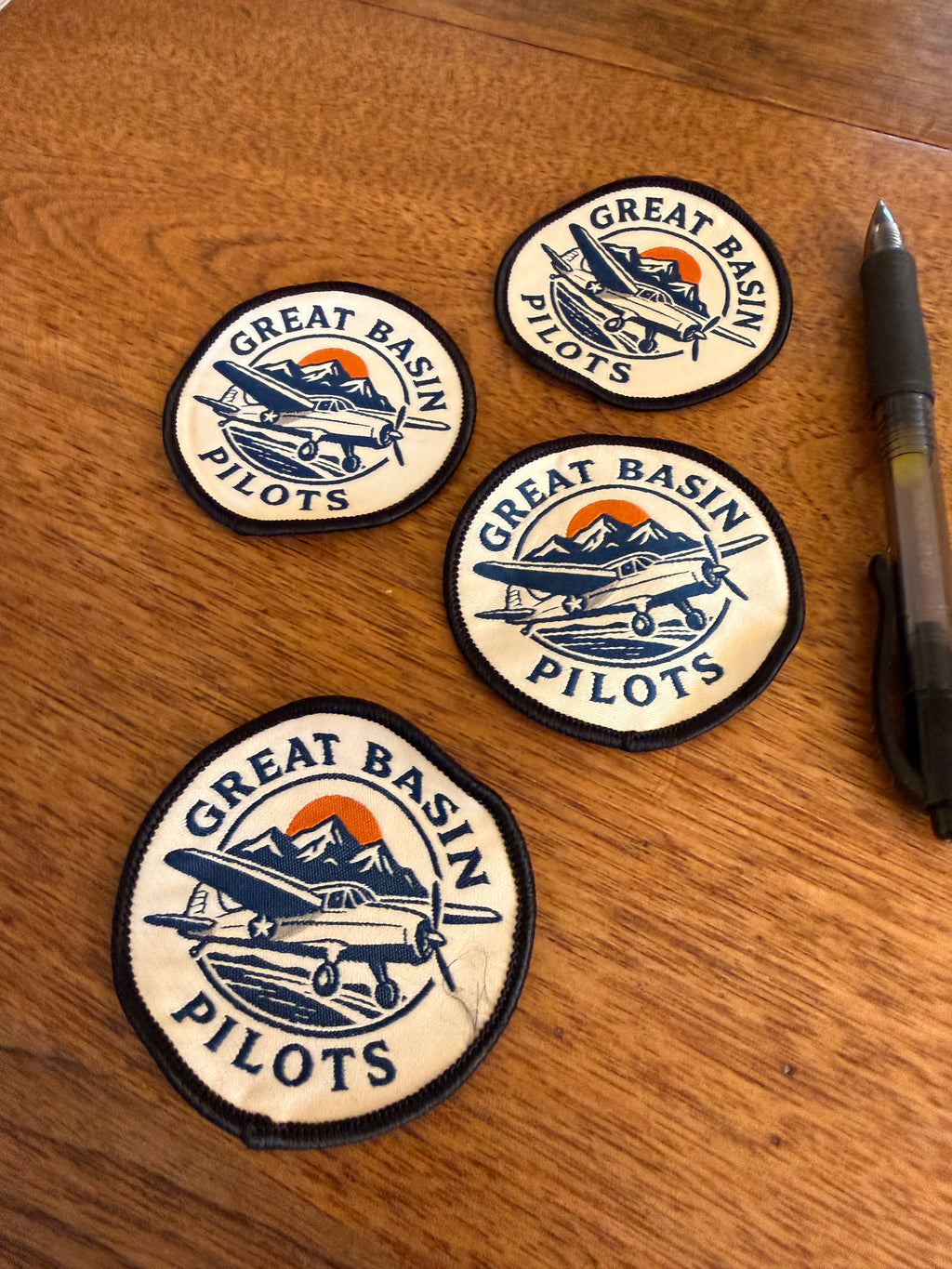 Great Basin Pilots Iron-On Patch