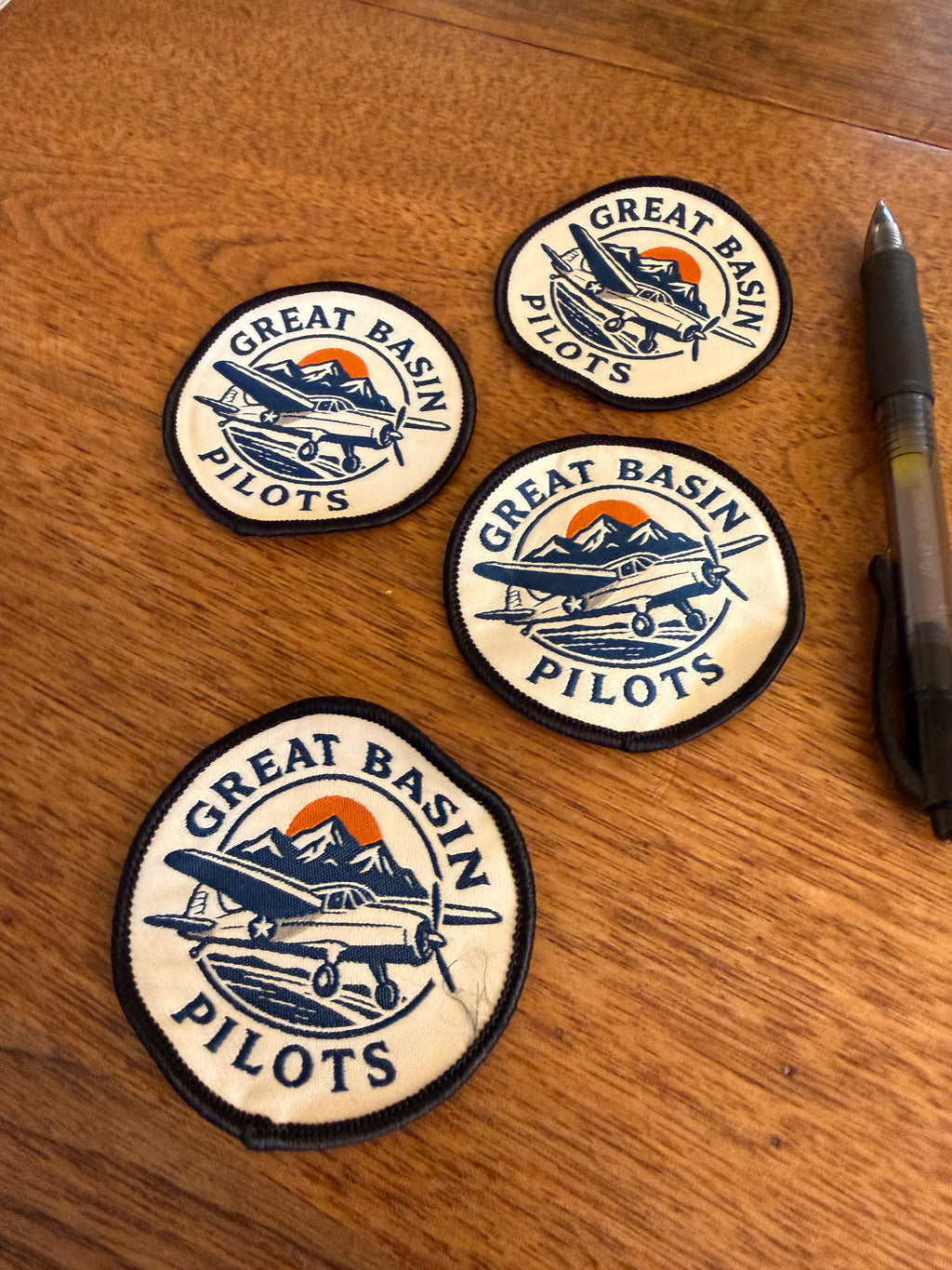 Great Basin Pilots Iron-On Patch